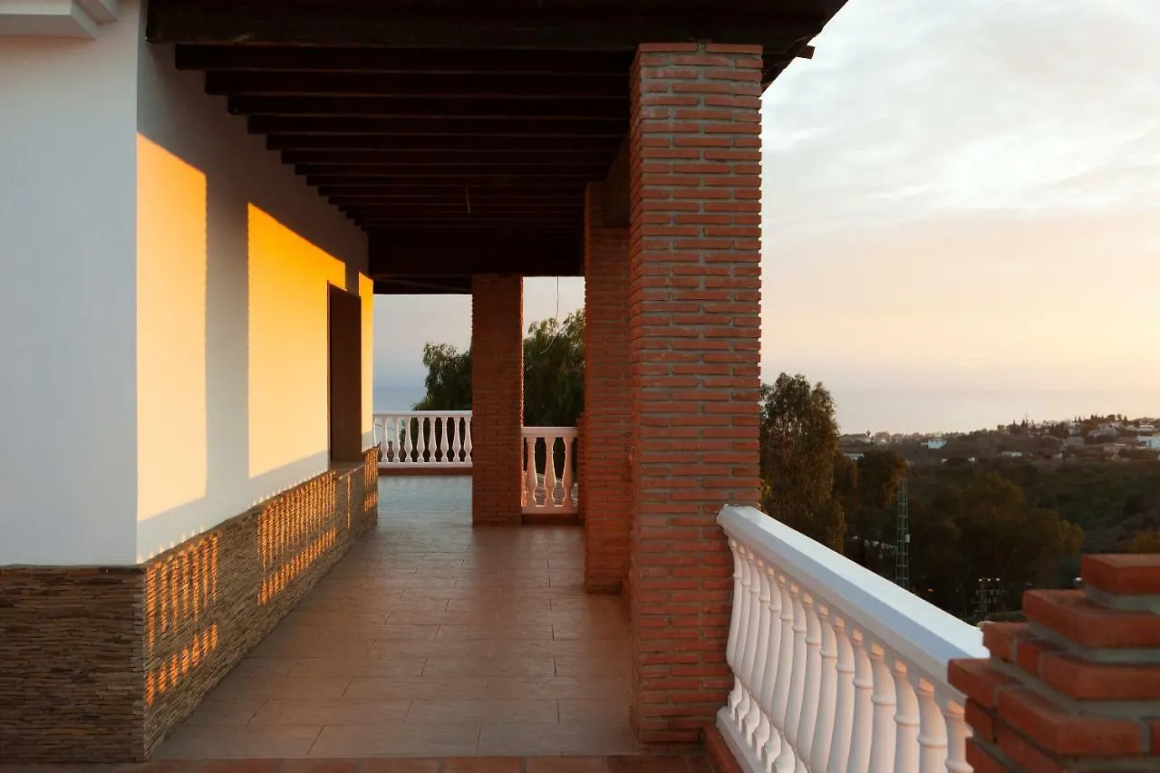 Villa El Palomar Azul With Pool And Sea View Benajarafe